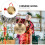 1 set traditionele Chinese gong percussieinstrument met (rood) 11
