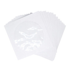100 unidades cd embalagem janela transparente