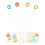 4 Rührstäbchen, Swizzle Sticks (bunt sortiert) 5