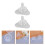 2 Siliconen Tepelbeschermer Set, Borstvoeding 3