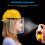 facial transparente para capacete com proteção contra salpicos 7