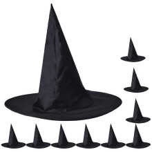 10pcs Witch Hat Decors Party Hats Halloween Costume Party Decoration Accessories