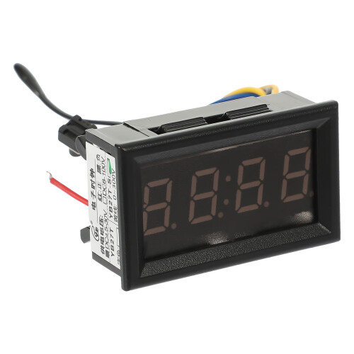 auto digitale klok thermometer voor voertuig temperatuurmeting 2