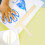 2 stuks plastic plooivouwhulpmiddel voor papier, handwerkhulpmiddel 5