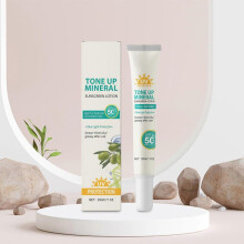 Tone Up Minerals Sunscreen Lotion for Dull Skin And Sensitive Skin 20g