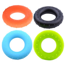 4pcs silicone hand exercisers for strength training