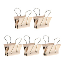 5 premium-leder büroklammern, diy-lederpapierklammern