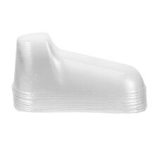 10 paar transparente babyfuß-modelle für schuhe display