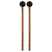2 stück gummikopf-schlagstöcke mit holzgriff für steel tongue drum
