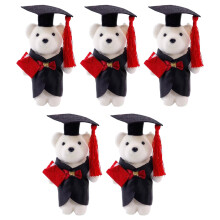 5 blumenstrauß- , puppen-accessoire, gestopfte cartoon-