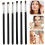 6 Augenbrauen- und Lidstrichpinsel, Make-up- 4