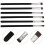 6 Augenbrauen- und Lidstrichpinsel, Make-up- 5