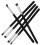 6 Augenbrauen- und Lidstrichpinsel, Make-up- 8