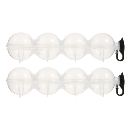 2 whiskey eiskugel form aus kunststoff transparent 1