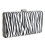 bolsa decorativa com listras de zebra para cosméticos 4