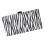 bolsa decorativa com listras de zebra para cosméticos 7