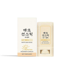 Matte Sunscreen Stick Refreshing Breathable Sunscreen Lotion Protection Outdoor Isolation Military Training 15g