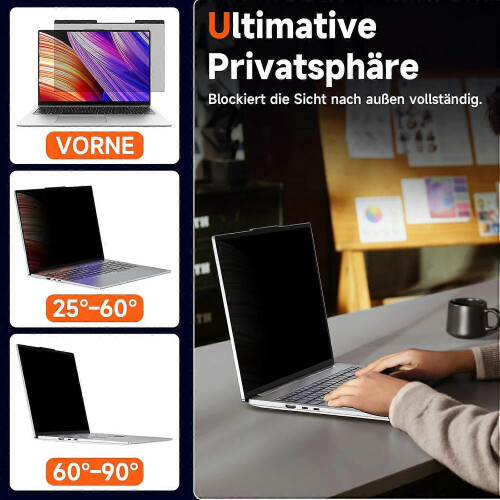 14 Inch AntiGlare Privacy Screen Protector for Laptop 16:9 2
