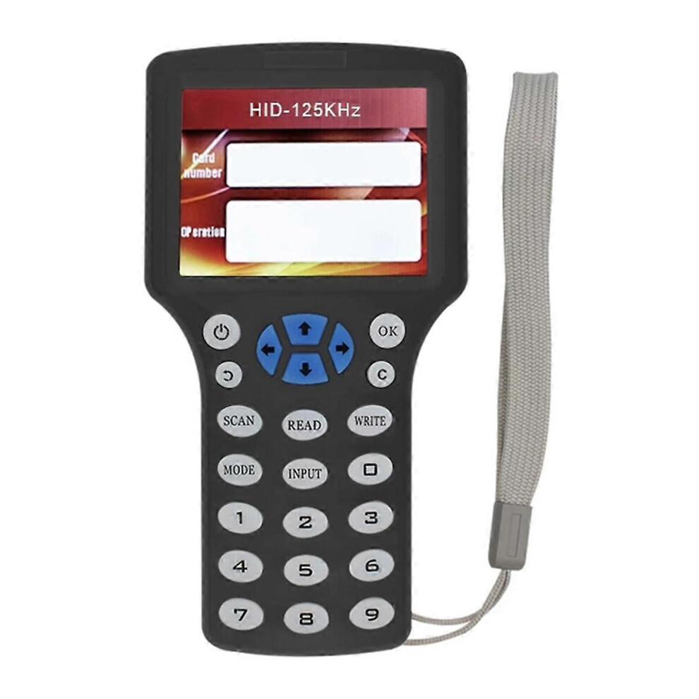 10 Frequency Rfid Nfc Smart Card Reader Writer Duplicator 125Khz 13.56Mhz Rfid Copier Key Replicator 6935159248246