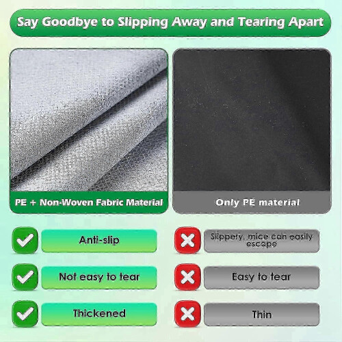 5Pcs Enhanced Stickiness Extra Large Mousetrap Sticky Mouse Pad - 120*27.5CM 1