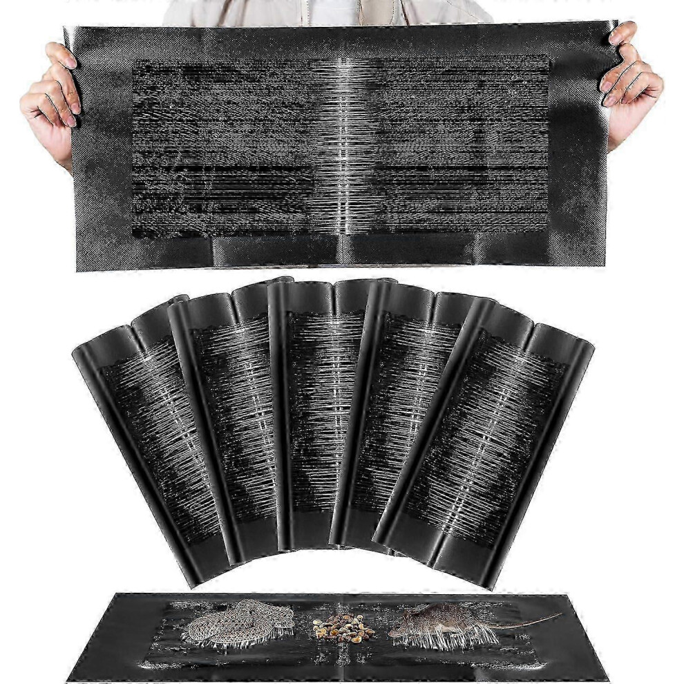 5Pcs Enhanced Stickiness Extra Large Mousetrap Sticky Mouse Pad - 120*27.5CM