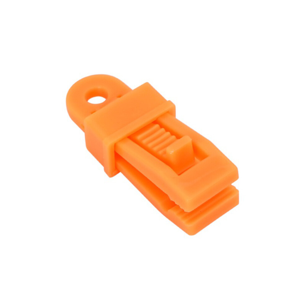 (Orange) Tent Clip Detachable Replacement Hiking Picnic Canopy Fixing Fastener-image-OPC-PKJYFD8-NEW