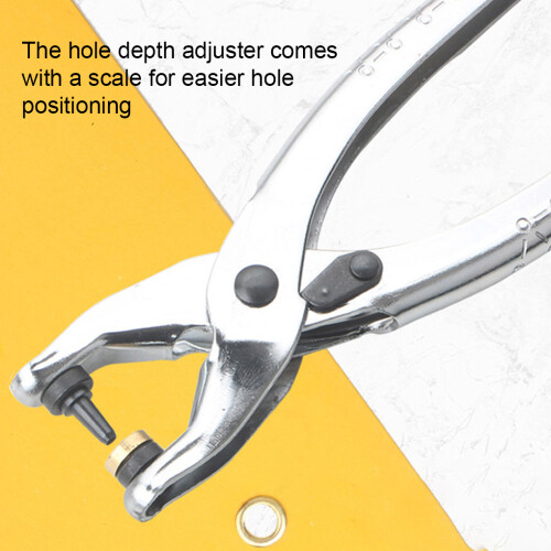 Comfortable Grip Eyelet Pliers Set For Effortless Handiwork Efficient 2