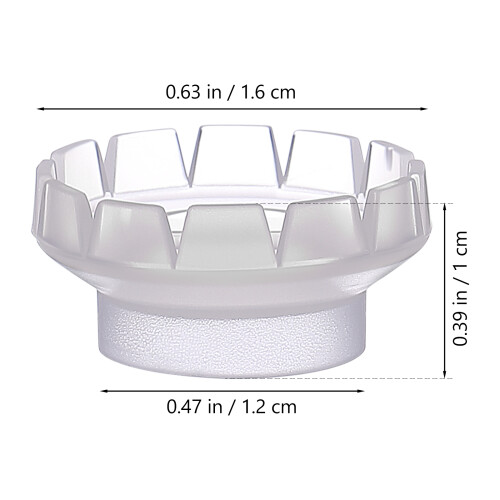 100Stk Transparentes Eyelash Extension Tool Grafting Cup Langlebig 1