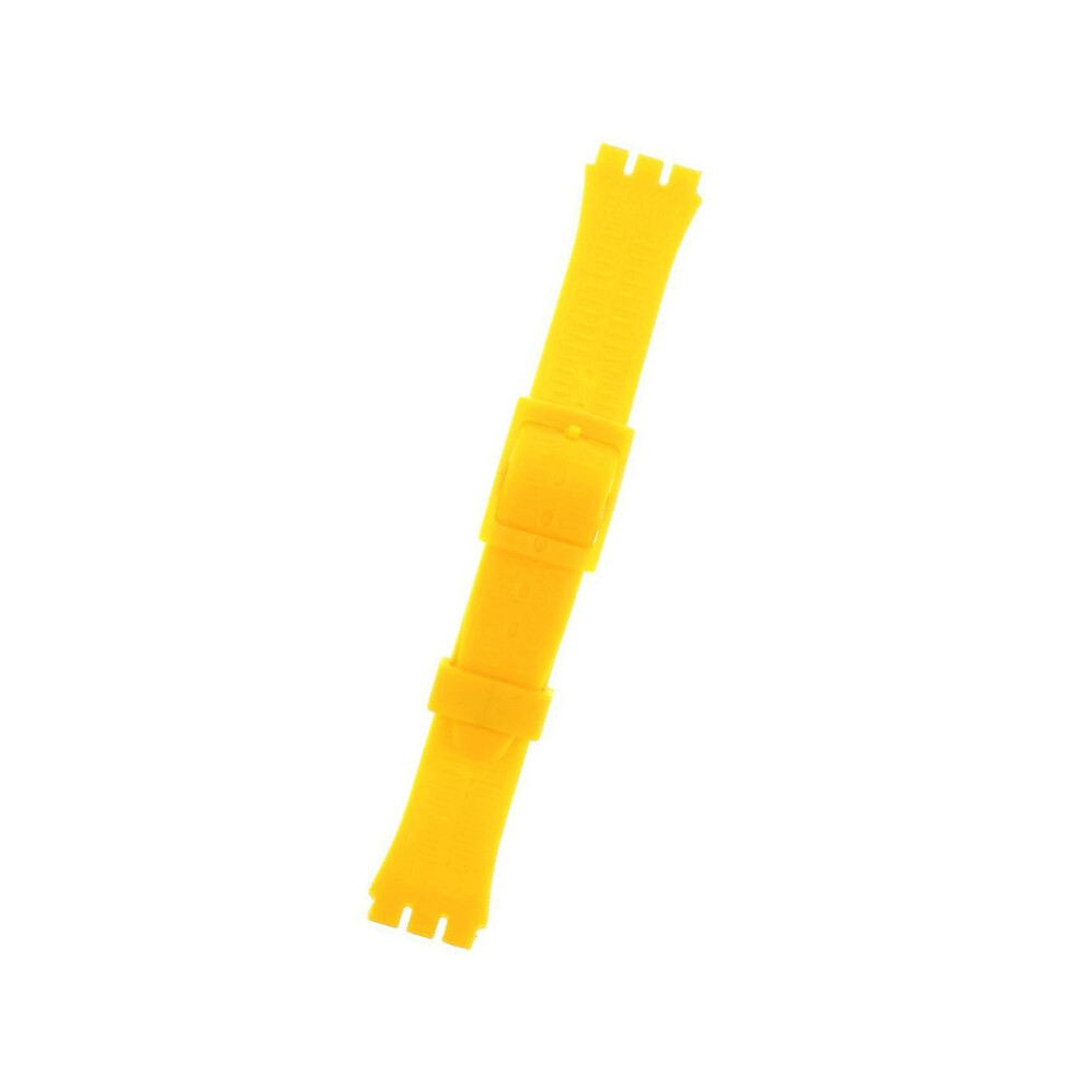 (Gold) Waterproof and Versatile 17mm Silicone Rubber Watch Strap Band for All-image-OPC-PKJYXXN-NEW