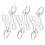 6 boodschappenkarretje munt hanger sleutelhanger 8