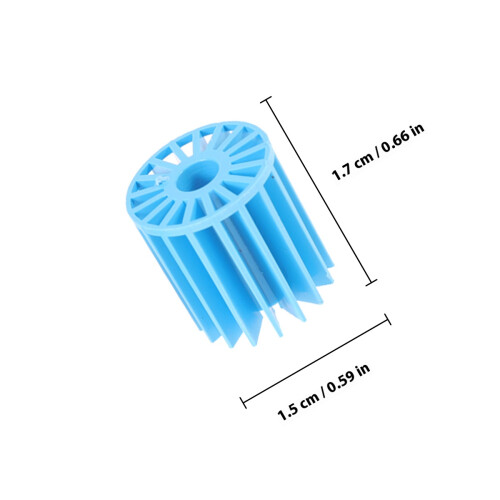 100 filter-bio-kugeln für aquarium mit wattefilter-material 2
