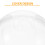 100Sets Multipurpose Thickened Dessert Cups Plastic Storage with Cover 6
