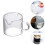 2 glaskaffeetasse doppelrand für milch backen haushalt 5