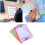 12 wiederverwendbare whiteboard- , sortiert, mit stifteetui 3