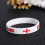 6 pulseiras de silicone country, moda (inglaterra) 10