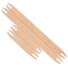 4 uds. herramientas tejido madera y bastones para tejer