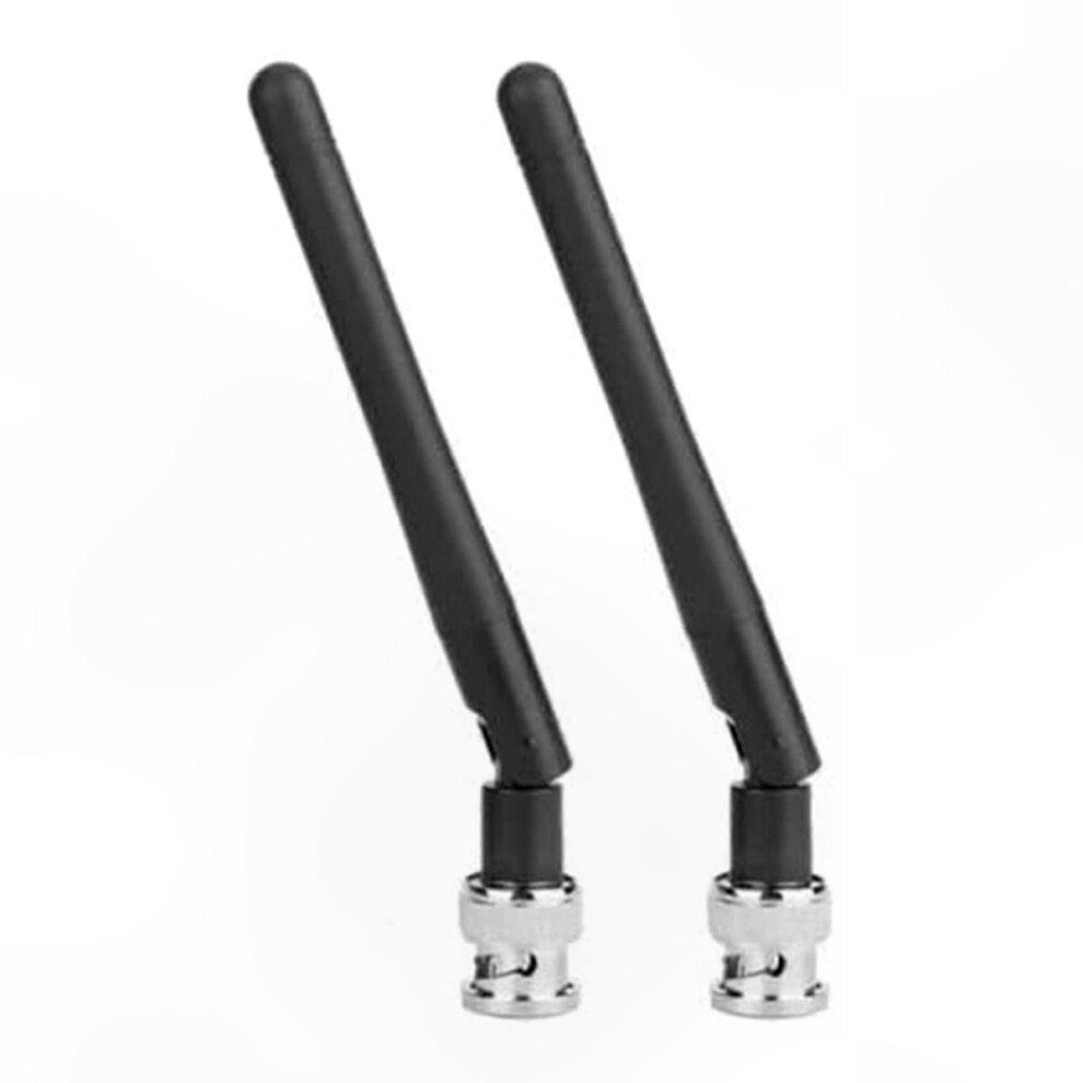 2 Pcs Uhf Bnc Male Antenna For Sennheiser Ew100 Ew300 Ew500 G3 G4 Skm100 Wireless Microphone Replacement 6935159249113