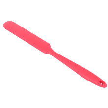 Longhandvat Siliconen Spatula Voor Cake Cream Mixer Deeg Schraper Rood
