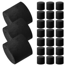 25 Stuks Houtskooltabletten Voor Kachel Handverwarmer Tafelvuurhaard