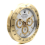 Rolex Daytona Style, Gold & White | Wall Clock 3