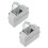 2 2- -Verteilerdose IP65 elektrische Gehäusebox 1