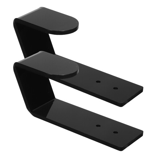 2Pièces Fixation Murale Clavier Noir Design Élégant