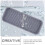 2er-pack silikon-dekotablett, organizer für make-up, , 8