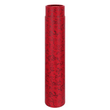 Tubo Expandible Rojo Para Guardar Carteles, Planos Y Dibujos