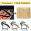 Minglan Toothpick Mini Crossbow Bow Cross Arrow Bow Toy 1