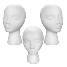 3er-pack hutmöbelständer aus , hüte- und perückenhalter