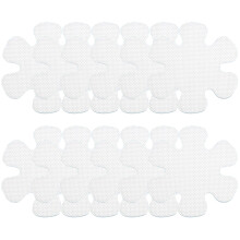 12 stück blumendesign anti-rutsch-aufkleber fürs bad, wasserdicht
