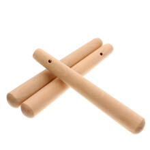 3-teiliger Holzstampfer für Babykost, , Bar – Holz