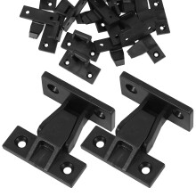 12er set täuschungsfach-klammern kunststoff für wandkabinett