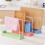 acero inoxidable con soporte para tablas y verde 6
